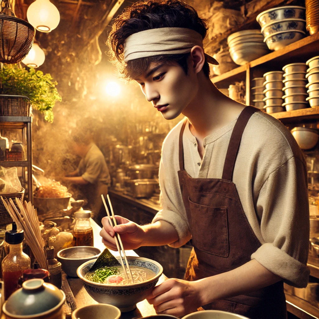 ラーメン屋の店長