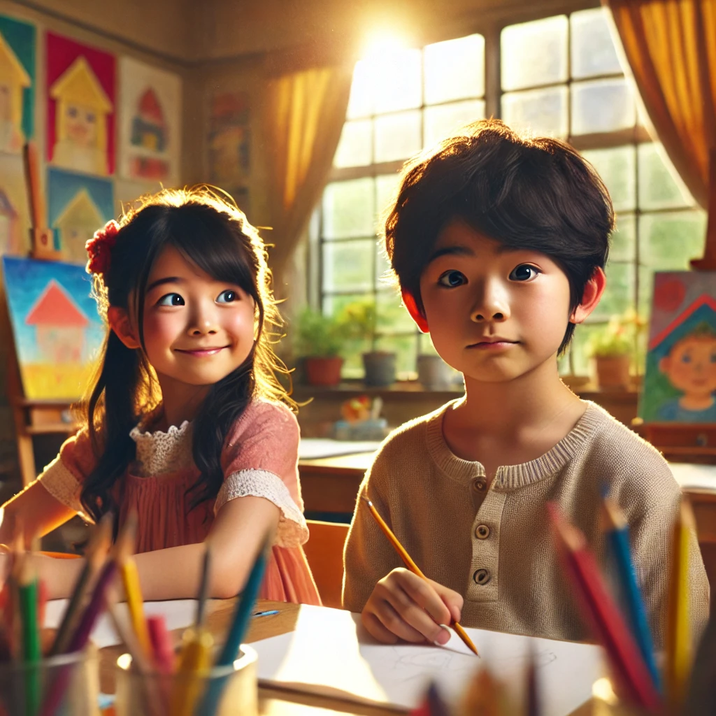 子供が喜んで学ぶ姿